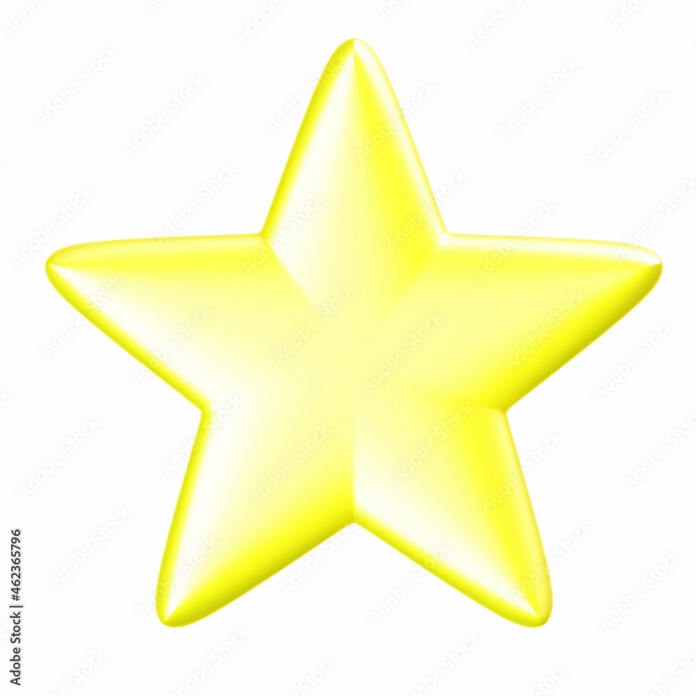 Obraz premium 3D Star Illustration
