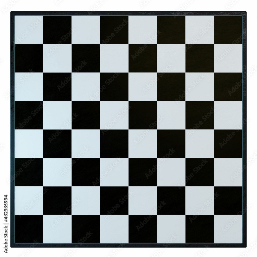 Fototapeta premium 3D Chess Board Illustration