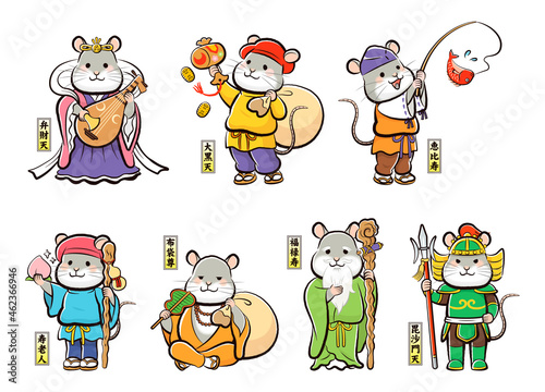 干支の七福神・ね