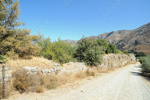 L'aqueduc romain de Lyctos en Crète