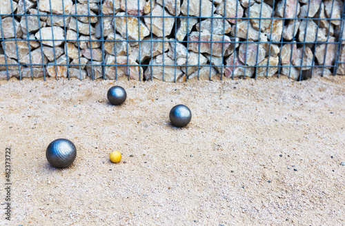 terrain de pétanque