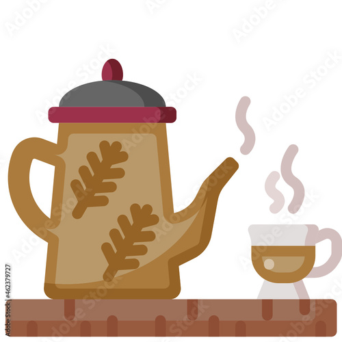 teapot flat icon