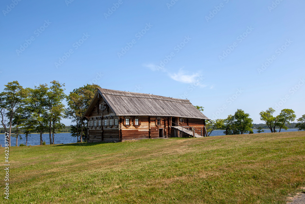 Oshevnev's house. Kizhi Island. Republic of Karelia. Russia