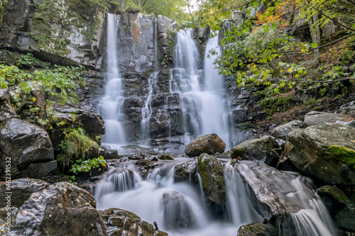 The beautiful Dardagna waterfalls  Corno alle Scale natural park  Lizzano in Belvedere  Italy