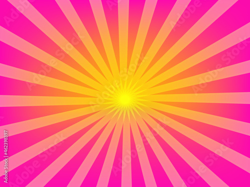 orange gold and yellow sunlight sunburst sunshine background design for light ray banner, ads, template, product, sales,promotion, social media, background wallpaper vector illustration

