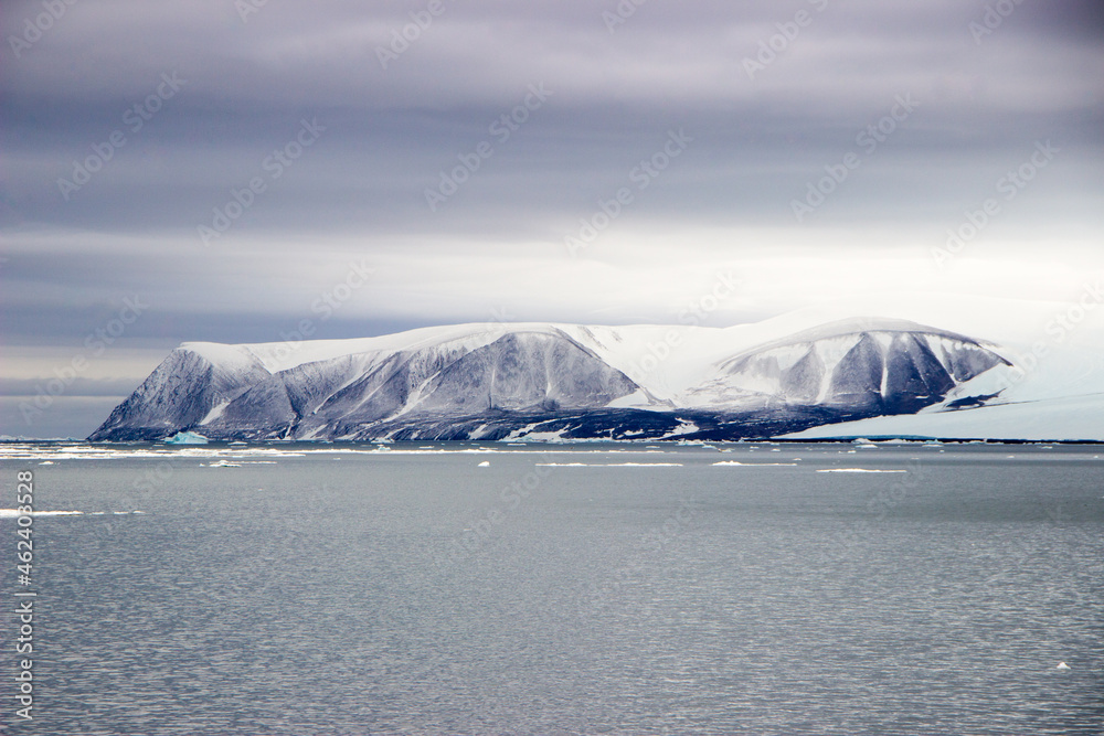 A rock in the Arctic