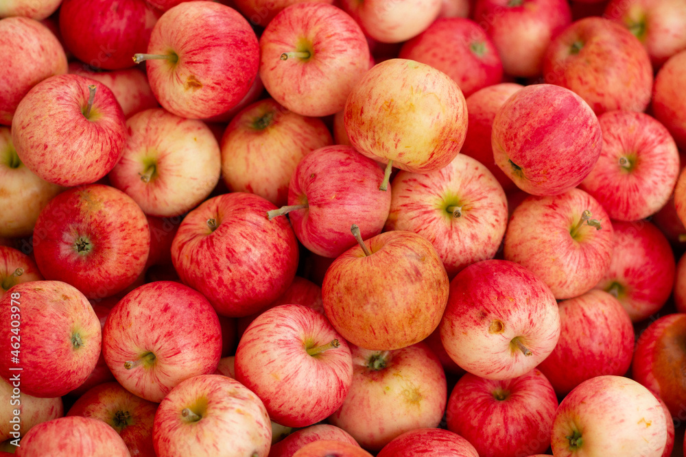 red apples on the market red apples on the market