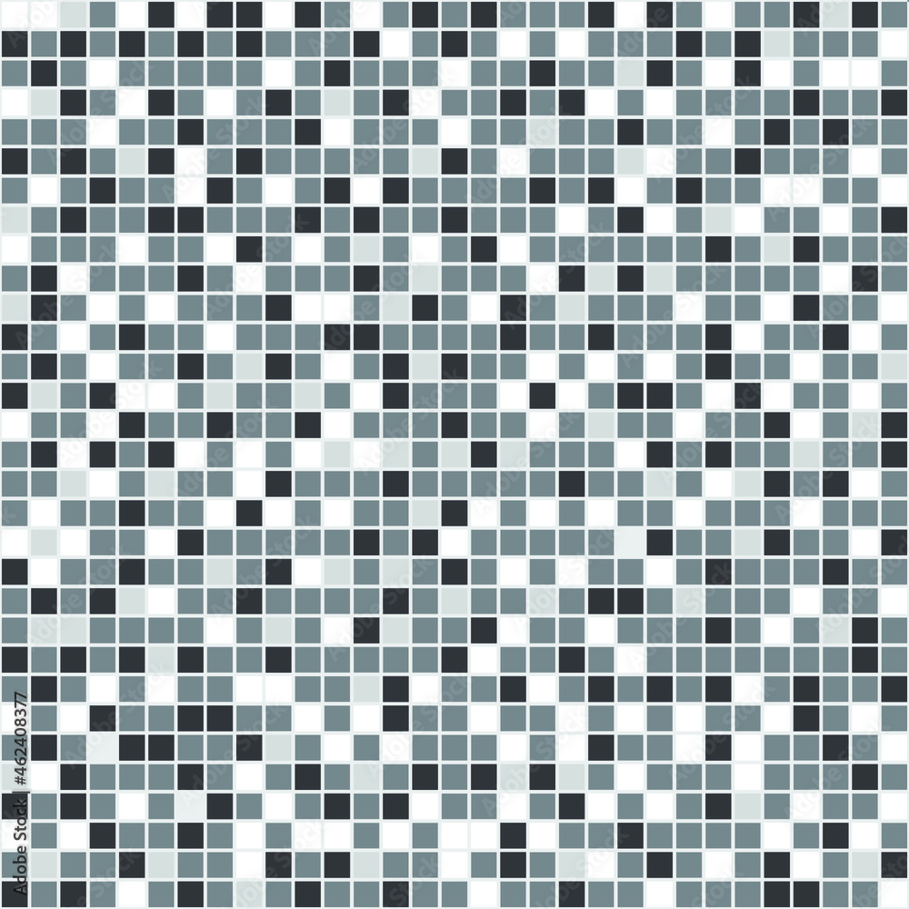 Fototapeta premium Mosaic, tile. Seamless vector texture. Background.