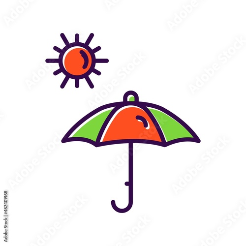 Weather Filled Vector Icon Design