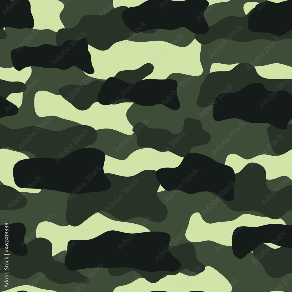 The camouflage is gray with white spots. Seamless print. The camouflage is gray with white spots. Seamless print.