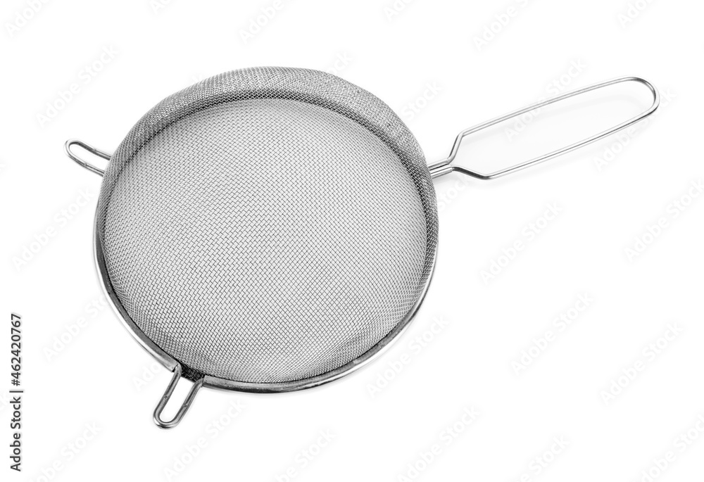 Kitchen sieve isolated on white background. Kitchen sieve isolated on white background.