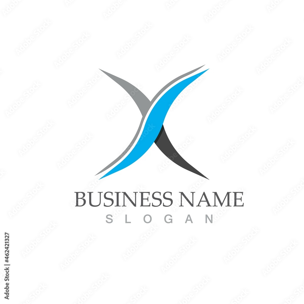 X Letter Logo Template vector icon X Letter Logo Template vector icon