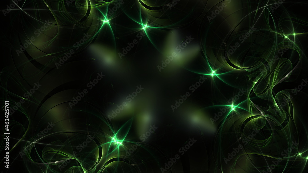 Naklejka premium 抽象的でフラクタルな高解像度の背景