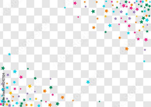 Multicolored Shimmer Vector Transparent
