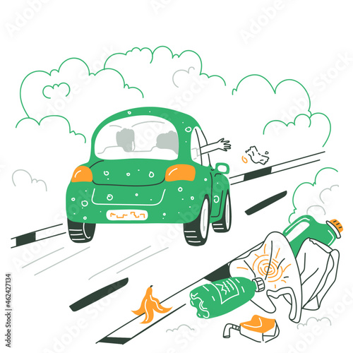 Garbage On The Road