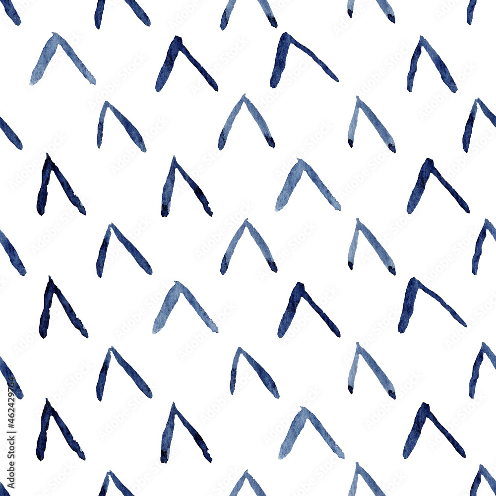 Hand painted watercolor abstract background. Seamless pattern illustration.