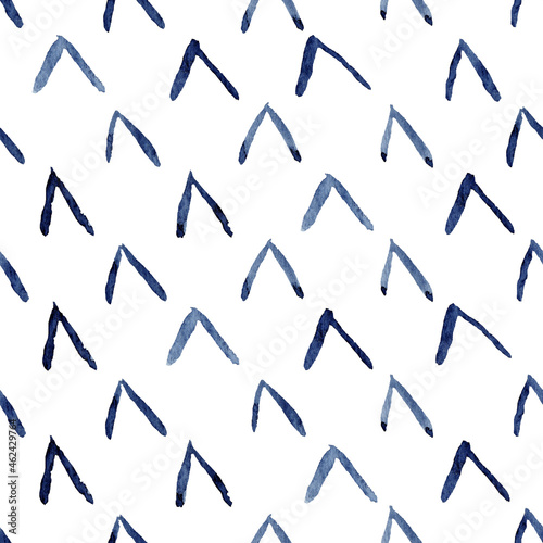 Obraz na płótnie Hand painted watercolor abstract background. Seamless pattern illustration. w salonie