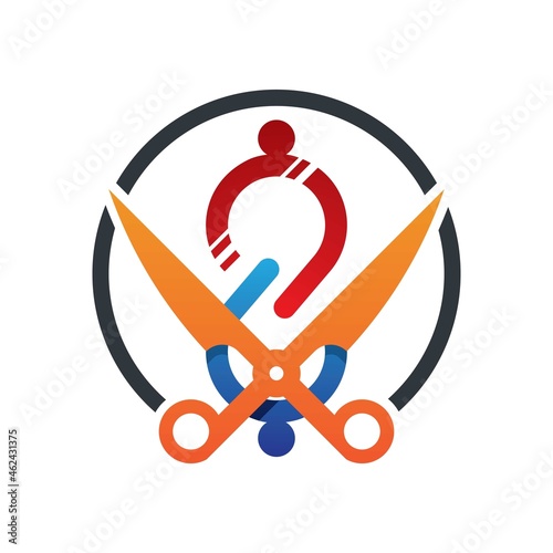 Barbershop logo template