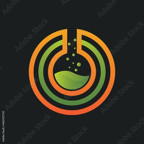 Laboratory logo template