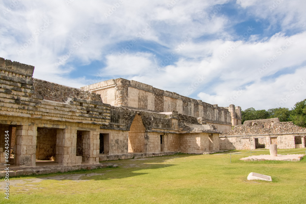 Quadrangle Palace at Uxmal, Mexico