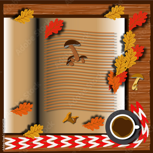 a series of illustrations dedicated to the seasons