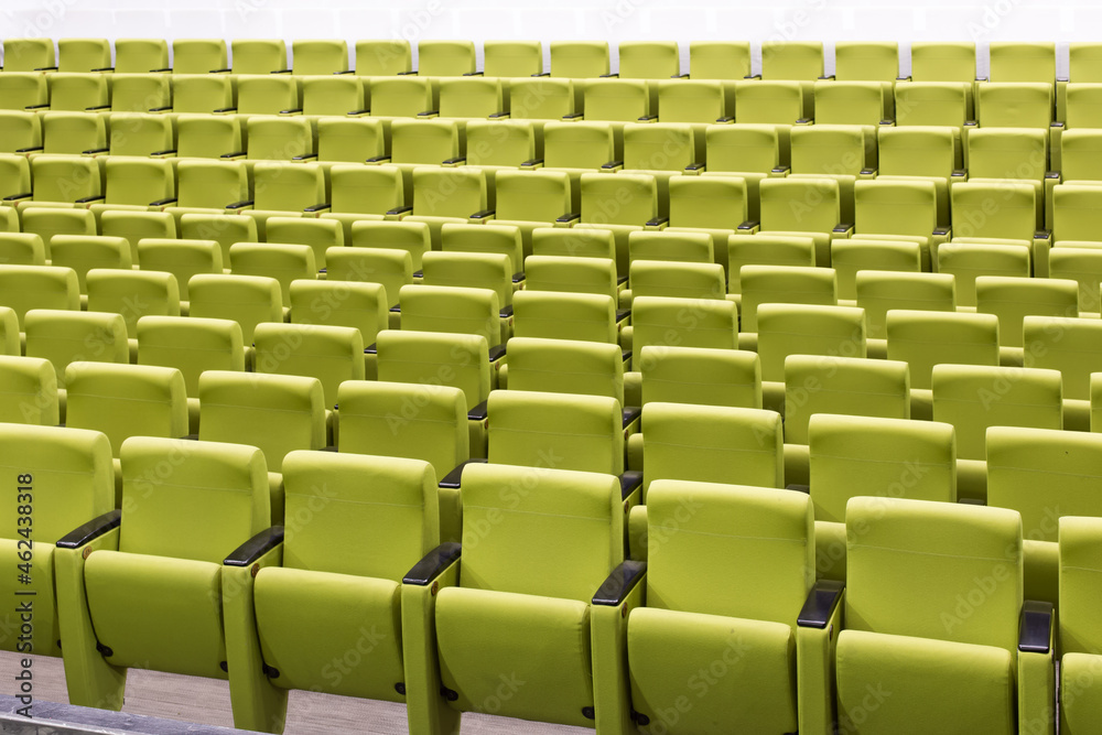 Fototapeta premium rows of seats in theatre