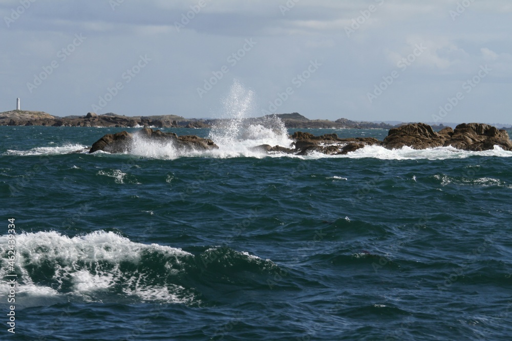 Fototapeta premium archipel de chausey, Normandie