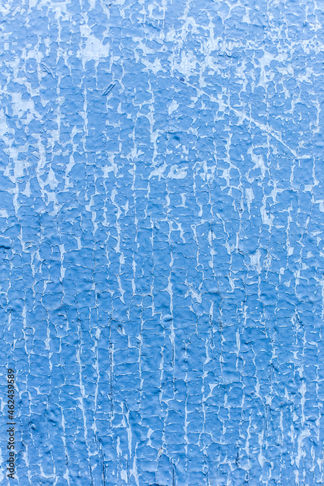 Fototapeta premium blue wall paint surface texture