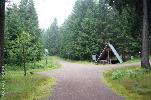 Rennsteig Kreuzung