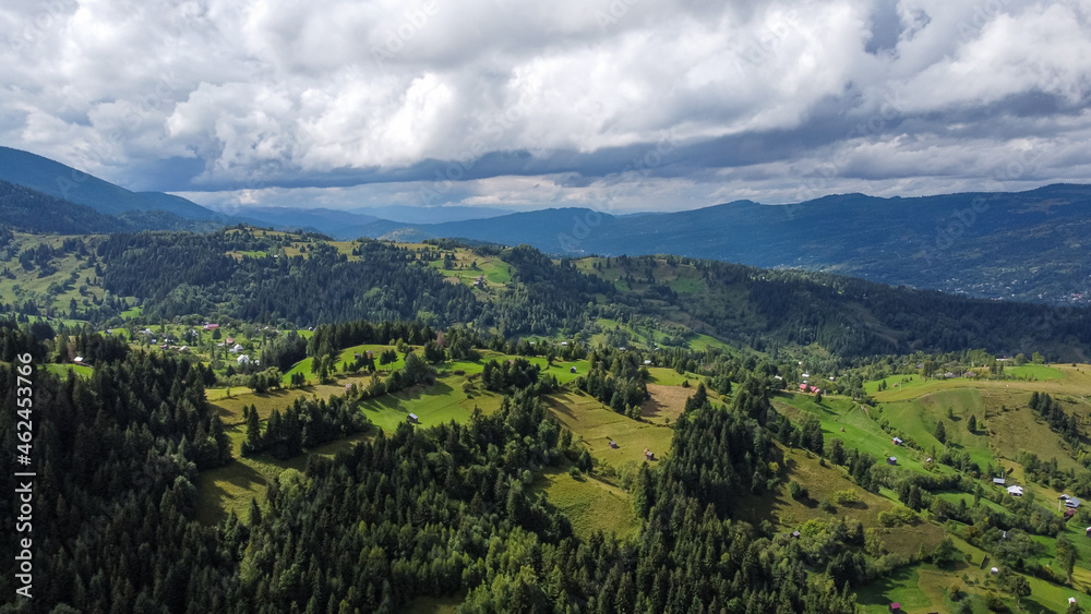 Landscape in Rodna Mountains of Romania