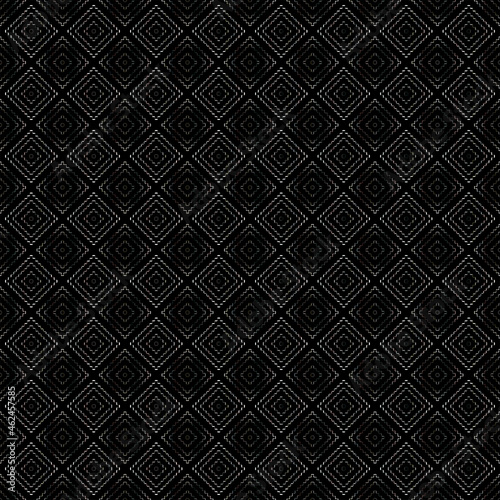 Geometric High definition woven seamless pattern on solid canvas 