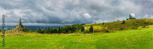 Wasserkuppe in der Rhön in Hessen, Deutschland