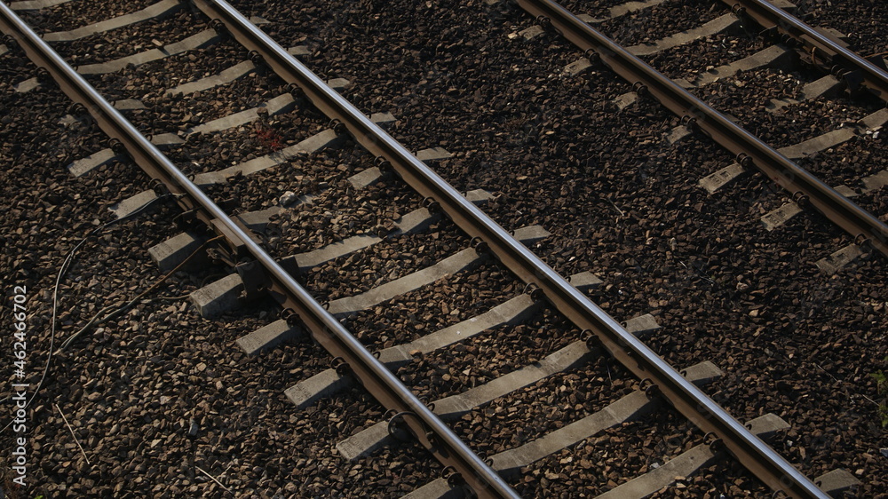 Naklejka premium Train Rail