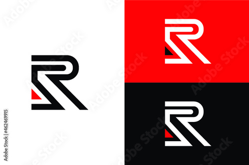 RS or SR logo design for business, company, sme, gym and others.