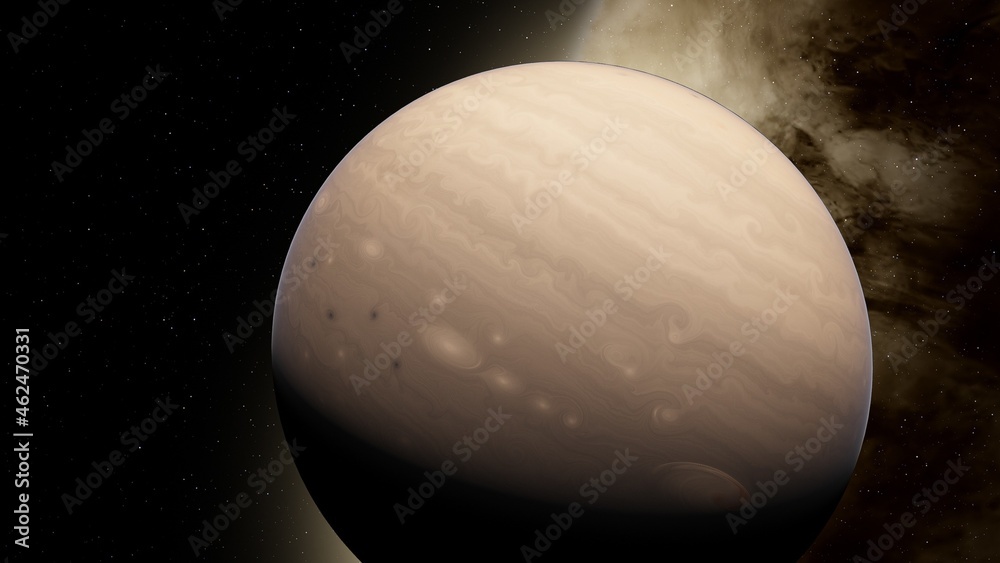 Abstract planets and space background 3d illustration Abstract planets and space background 3d illustration