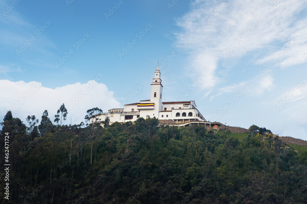 Monserrate Church on top of Monserrate Hill - Bogota, Colombia
