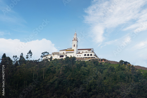 Monserrate Church on top of Monserrate Hill - Bogota, Colombia photo