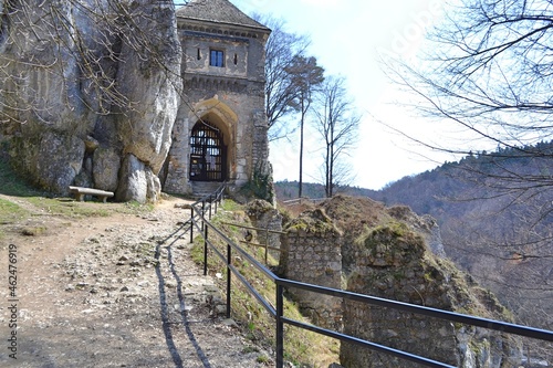 Zamek w Ojcowie – ruiny zamku na szlaku Orlich Gniazd photo