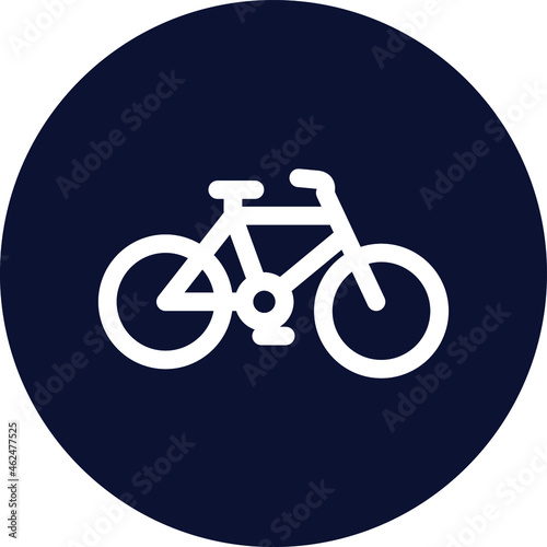 Bicycle Isolated Vector icon which can easily modify or edit

