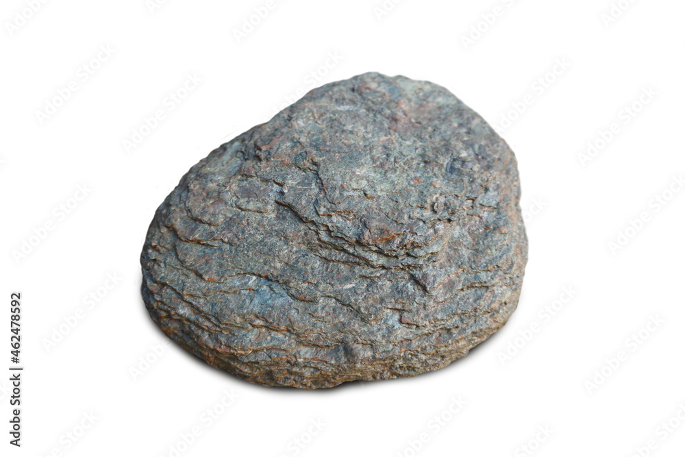 Hard lump of Andesite rock isolated on white background. Hard lump of Andesite rock isolated on white background.