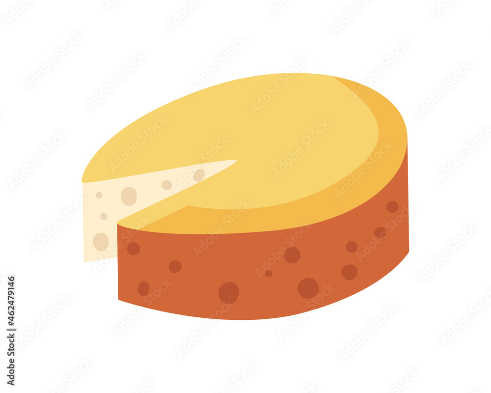 circle cheese cut circle cheese cut