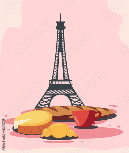 tower eiffel poster
