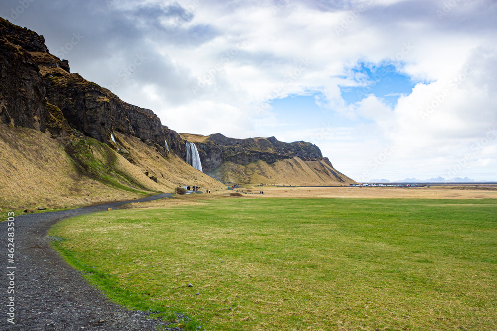 Seljalandsfoss, in the southern region of Iceland