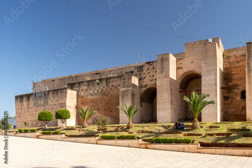Africa Morocco city Meknes old town ancient heritage Islamic culture narrow streets traditional architecture