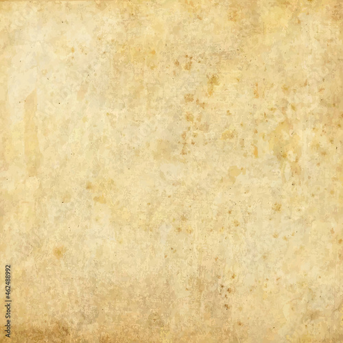 Empty old vintage paper background in frame