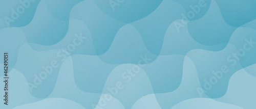 Wavy background in blue color, sea and ocean texture. Modern splash design, place for text.