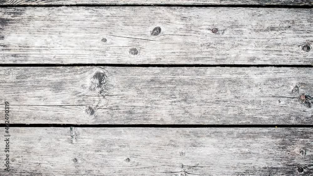 gray wood planks rustic vignette background wood weathered texture, slow zoom board