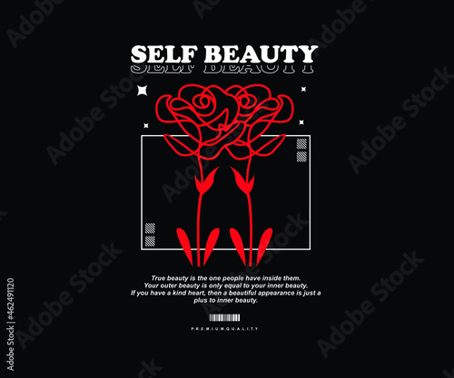 Aesthetic Graphic Design for T shirt  Street Wear and Urban Style