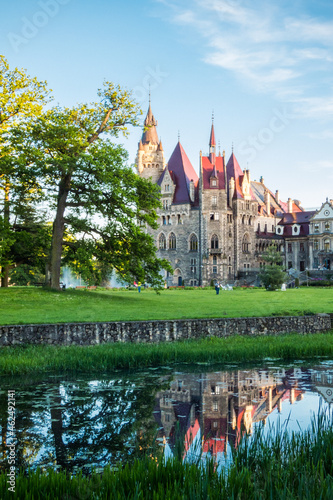 Palace in Moszna in Poland