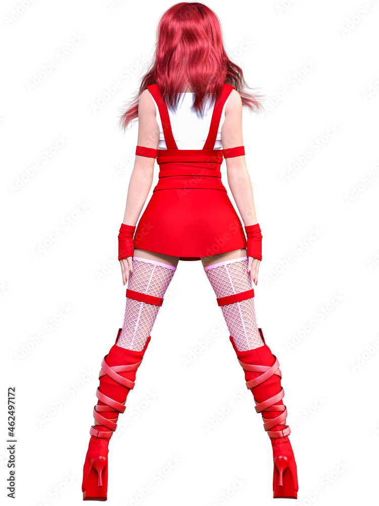 3D comics cosplay anime secret agent woman. 3D comics cosplay anime secret agent woman.